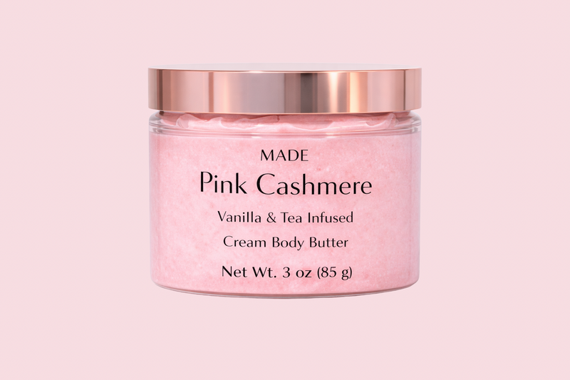 Pink Cashmere — Satin Cream Body Butter — 3 oz