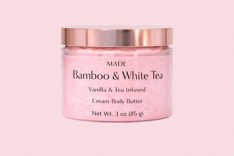 Bamboo & White Tea — Satin Cream Body Butter — 3 oz