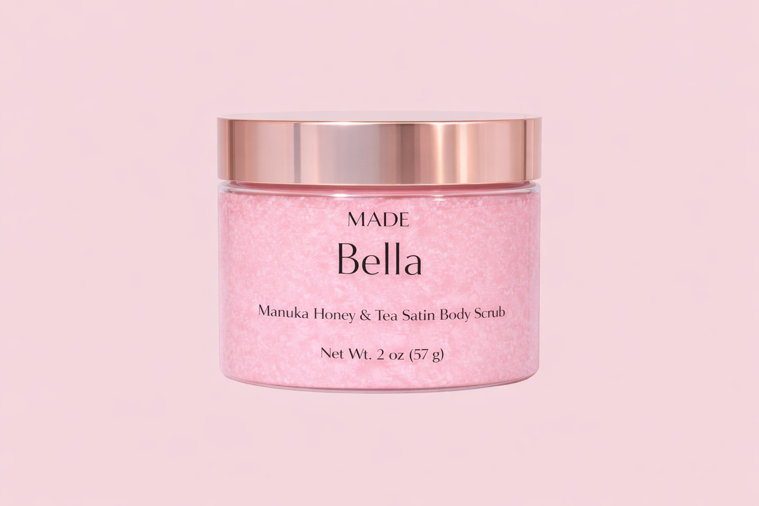 Bella — Manuka Honey & Tea Satin Body Scrub Mini