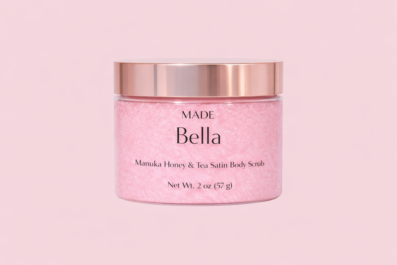 Bella — Manuka Honey & Tea Satin Body Scrub Mini