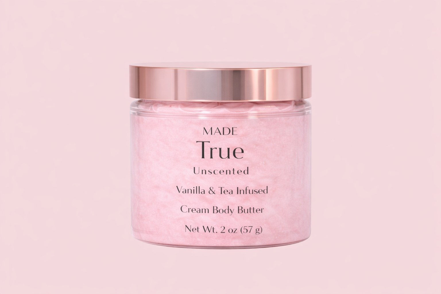 True — Satin Cream Body Butter Unscented Mini