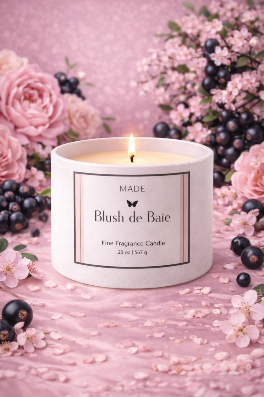 Blush de Baie — Coco Avocado Wax Candle — 20 oz