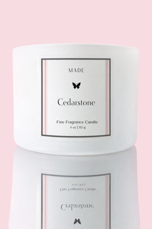 Cedarstone — Coco Avocado Wax Candle — 4 oz