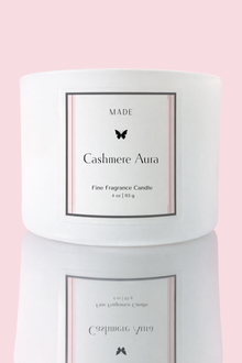 Cashmere Aura — Coco Avocado Wax Candle — 4 oz