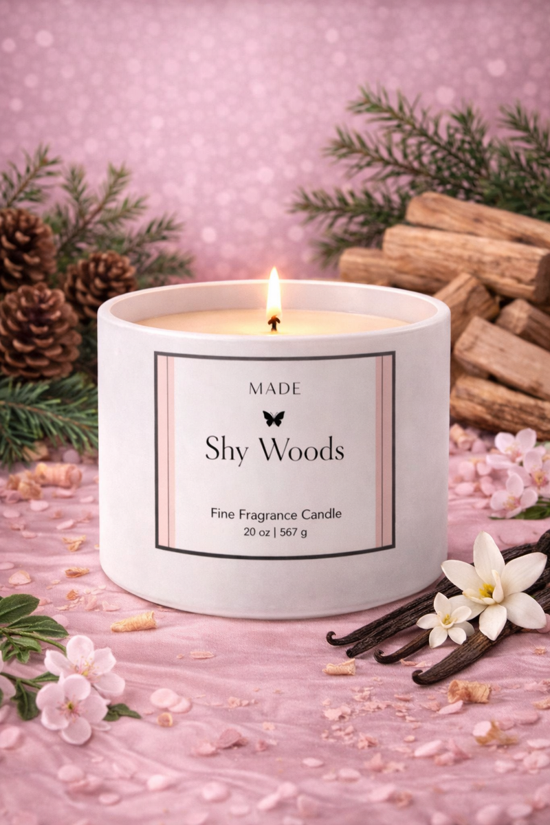 Shy Woods — Coco Avocado Wax Candle — 20 oz