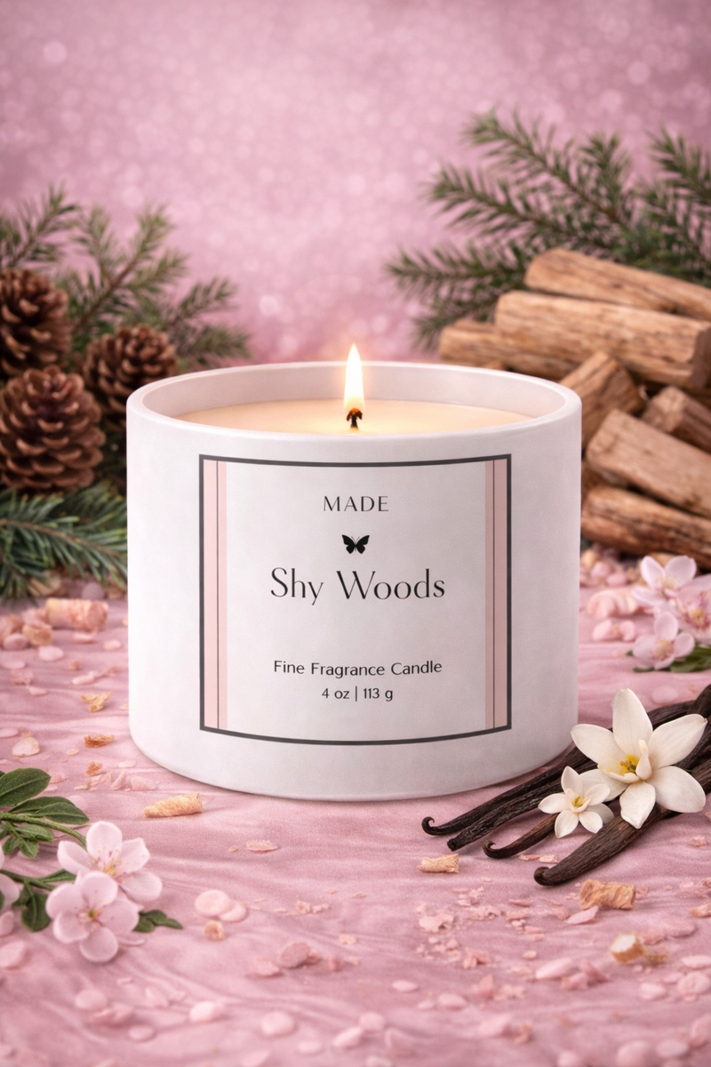 Shy Woods — Coco Avocado Wax Candle — 4 oz