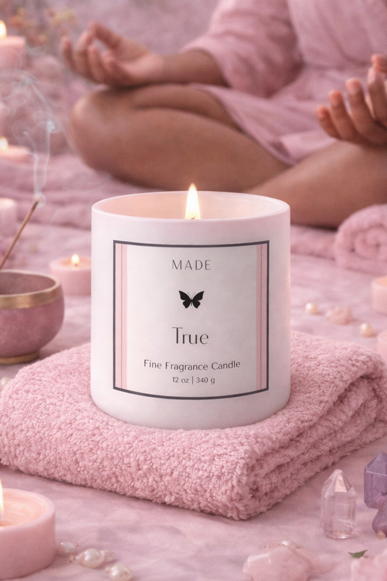 True — Coco Avocado Unscented Candle — 12 oz