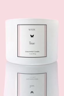 True — Coco Avocado Unscented Candle — 4 oz